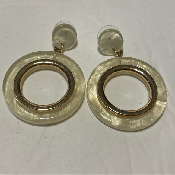 Bay to Baubles Earrings Circle Round Dangle - Picture 6 of 6